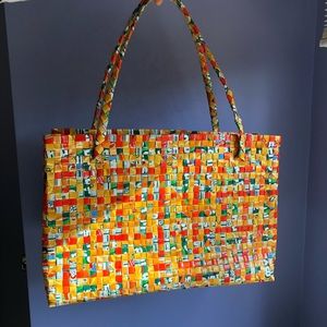 Upcycled Wrapper Tote Bag